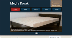 Desktop Screenshot of mediakorak.hr